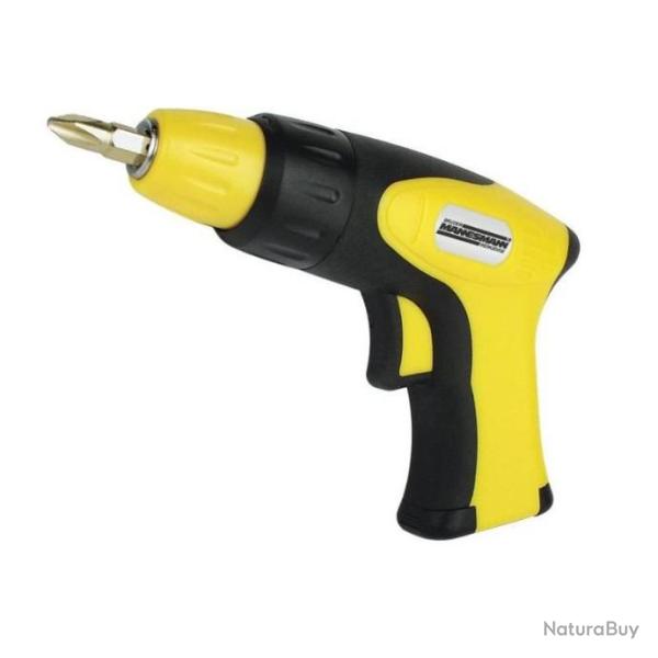 MANNESMANN Cliquet  poigne pistolet - Livr avec 5 embouts