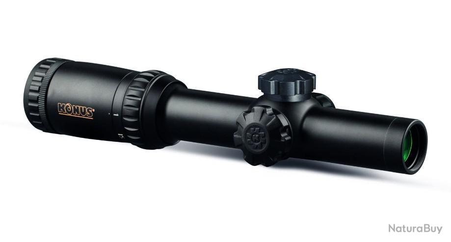 LUNETTE KONUS Konuspro M30 1-4x24 réticule CIRCLE DOT lumineux