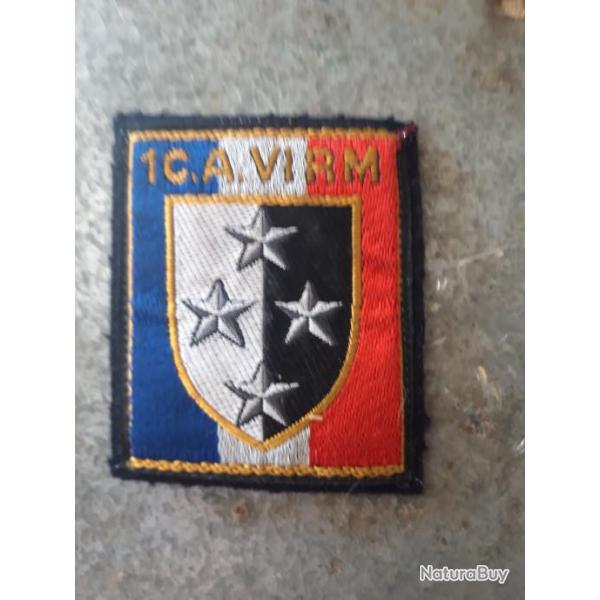 INSIGNE TISSU DU PREMIER CORPS D ARMEE DE LA 5 EME REGION MILITAIRE.