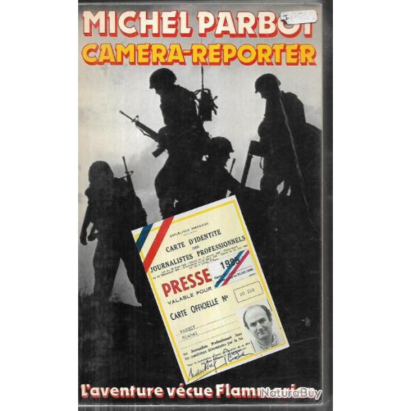 camera-reporter de michel parbot , vietnam, congo, grenade, ortf