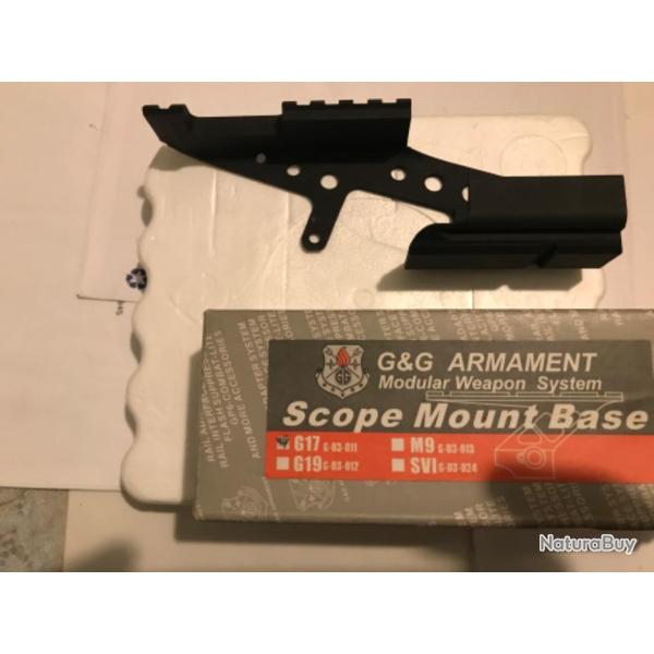 SCOPE MOUNT BASE POUR GLOK 17