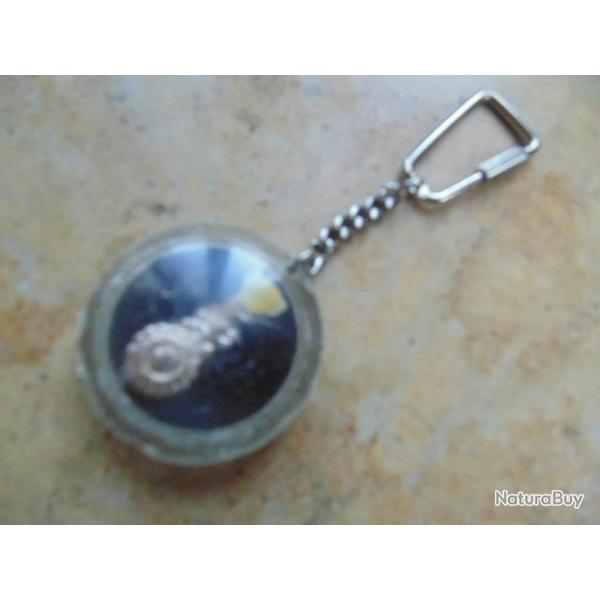 porte cl� (l�ger ) insigne pucelle m�daille militaire 1870 honneur et discipline