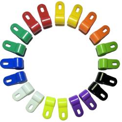 Lot de 20 bagues d'attaches pour appelants-10,5 mm