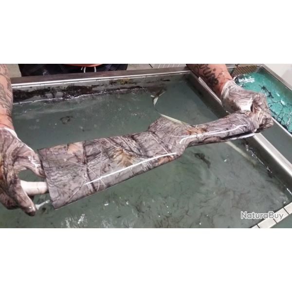 Hydro Dipping : Personnaliser son fusil ou sa carabine Poign�e arme de poing Finition Mat Motif N�6