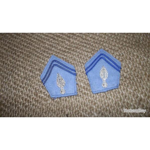 pattes de col materiel