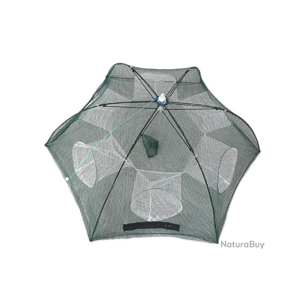Nasse de pche pliable 6 trous - LIVRAISON OFFERTE