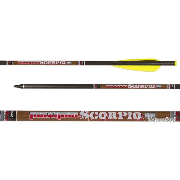 MAXIMAL - Traits Carbone Scorpio pour arbal�te 20" Plat