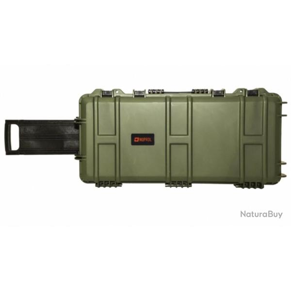 Mallette NUPROL Waterproof 75 X 33 X 13 Cm Mousse Pr�-Decoup�e VERTE