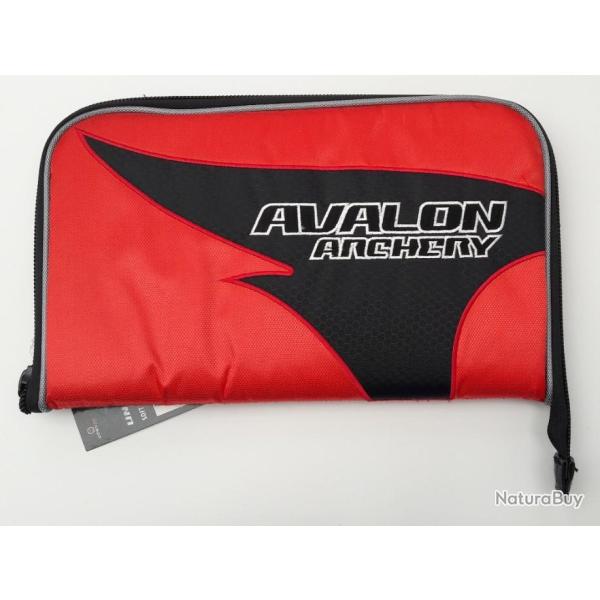 Housse Viseur Universelle 33x20cm Avalon Rouge Flamme Noir