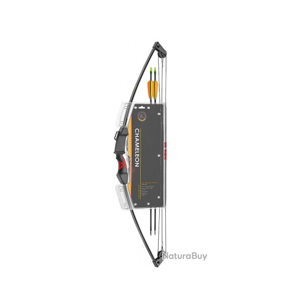 EK ARCHERY - KIT ARC ENFANT CHAMELEON 5/10 LBS (Ambidextre) (3)