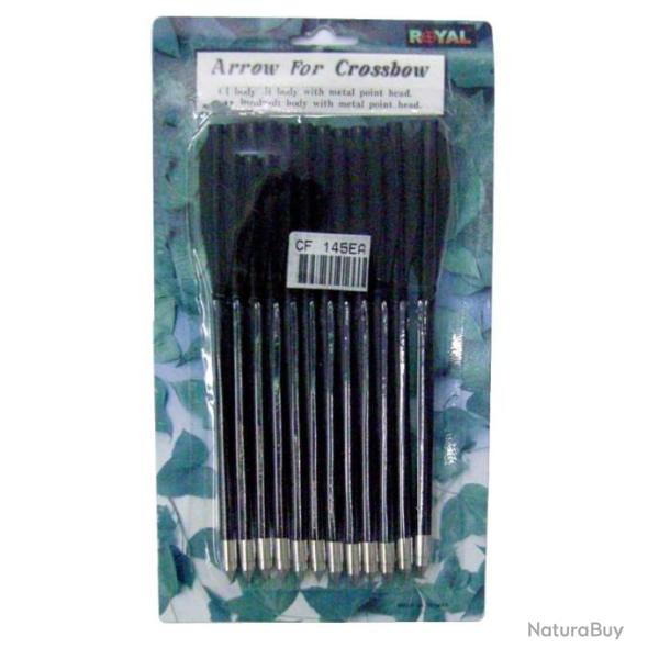 12  FLECHES  plastique pour Pistolet Arbal�te