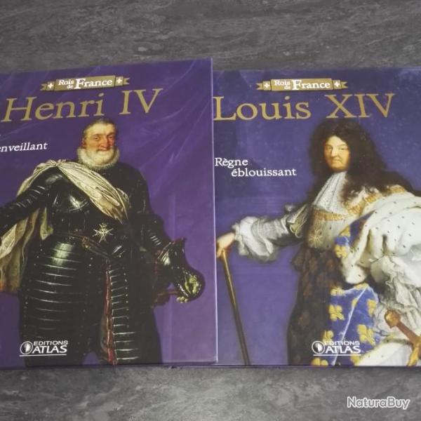 Les rois de France en 2 volumes