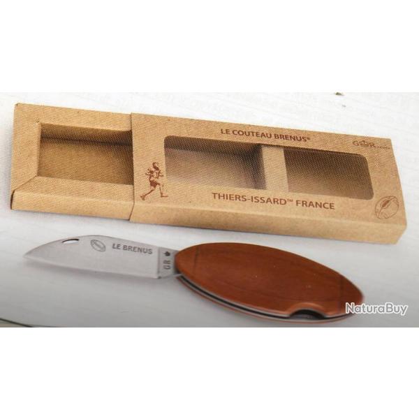 �PATEZ VOUS : BRENUS Couteau en Cuir forme  RUGBY  GRATUIT � votre PR�NOM