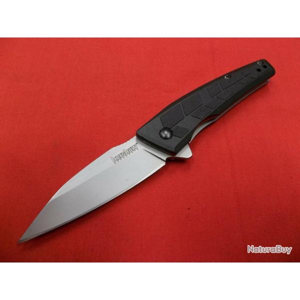 Couteau Kershaw Rhetoric A/O Lame Acier 3Cr13 Manche GFN Linerlock Clip KS1342X