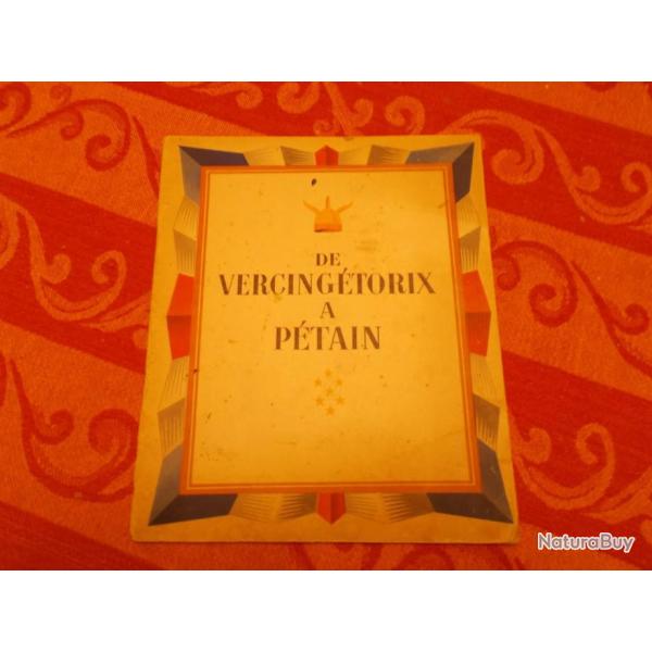 RARE!!!! Fascicule "HISTOIRE de France"  VICHY  100% d'origine FRANCE ww2