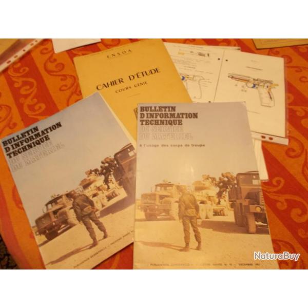 Lot Militaire  INFORMATION du MATERIEL   100% d'origine !!!