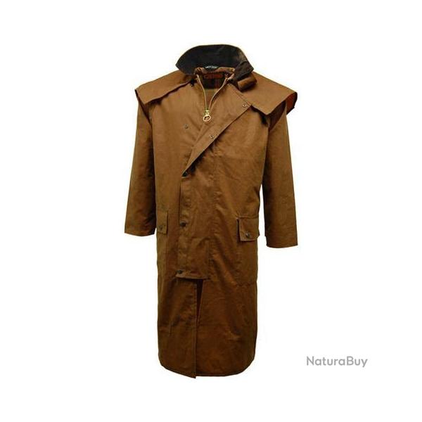 Manteau Stockman Huil Cape long Sable