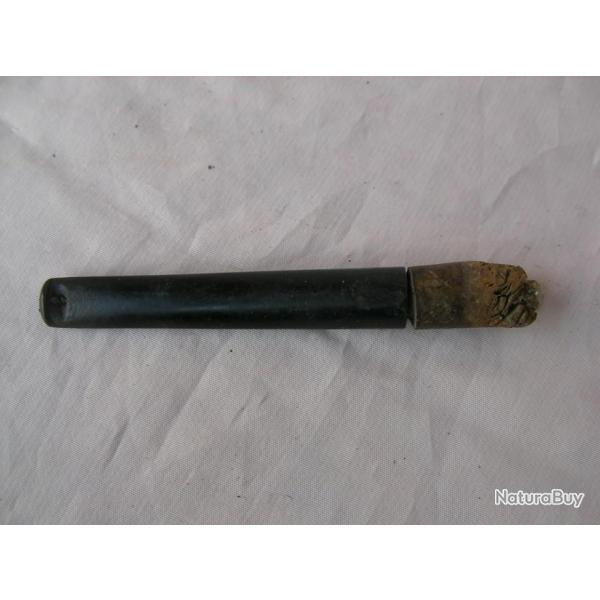 WW1 TUYAU DE PIPE CIVILE DE POILUS  DE TRANCHES EPOQUE PREMIRE GUERRE MONDIALE 11.1 CM