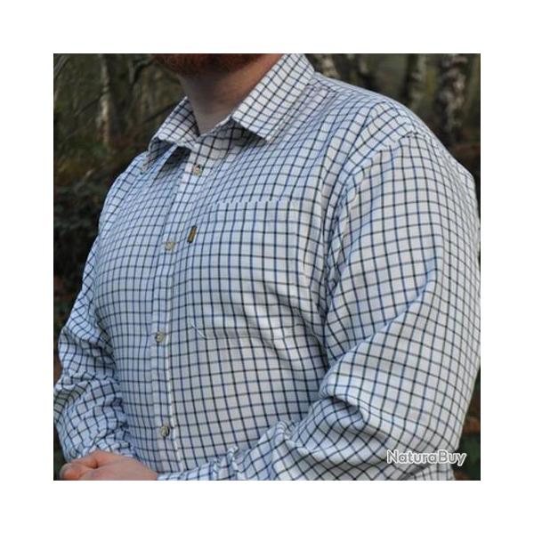 Chemises Tattersall Bleu