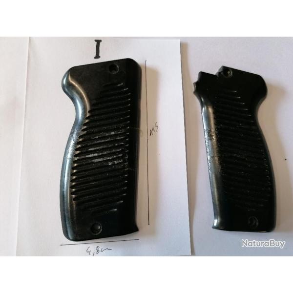 Plaquettes pour r�volver ou pistolet (I)