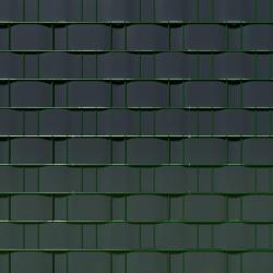 Brise vue brise vent film anti regards cl&ocirc;ture paravent PVC gris anthracite 35 m 2208213