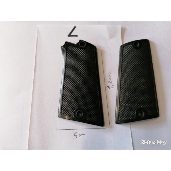 Plaquettes pour r�volver ou pistolet (L)