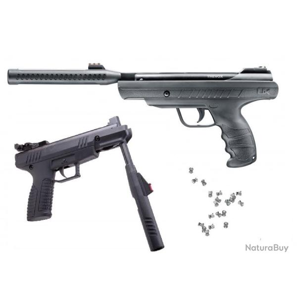 Pistolet  Trevox air comprim  /  Cal. 4.5 mm Plombs diabolo