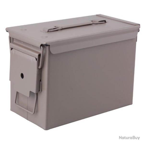 Caisse Munition FOT M�tal Cal 50 Tan 33x18x23 cm