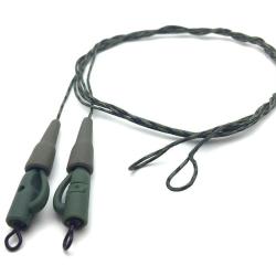 Lead Core Lead Clip Swivel 2 pi&Egrave;ces Dk tackle