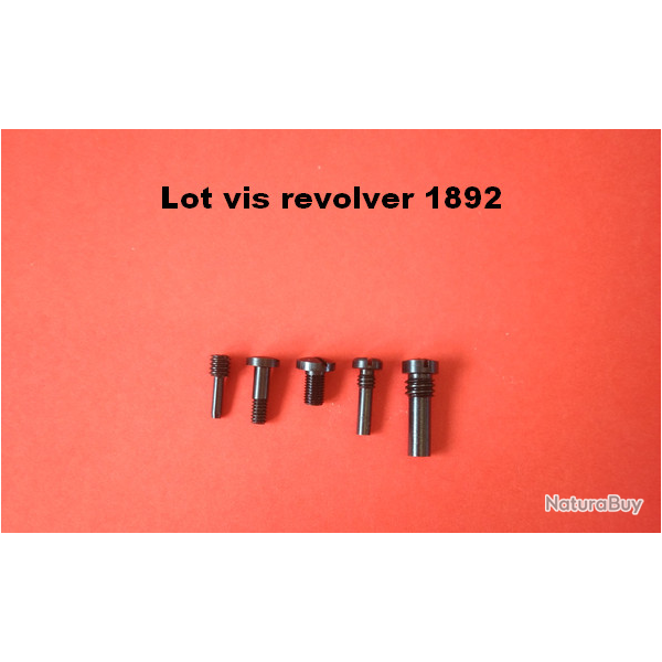 Lot de visserie pour le 1892 militaire et civil