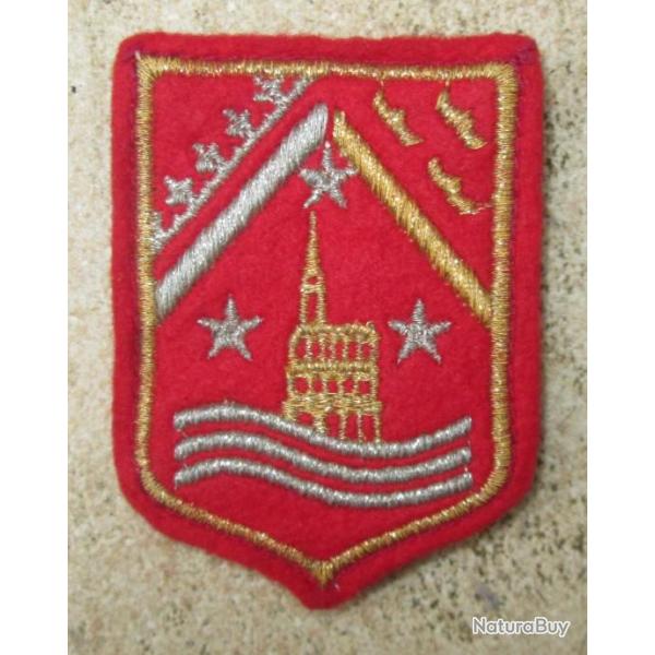 Insigne Tissu Brigade d'Alsace,Etat-Major de Strasbourg