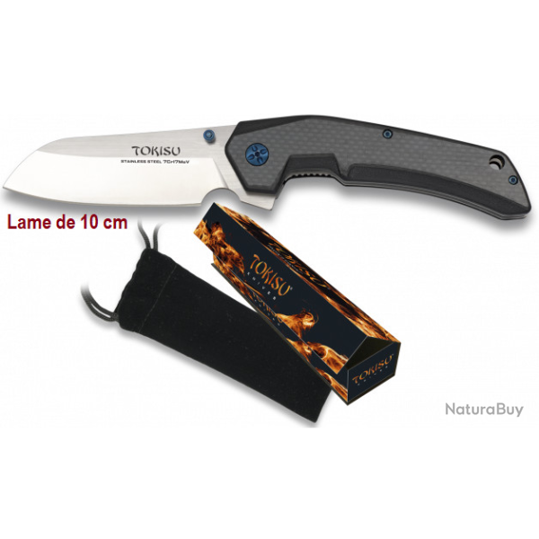 Couteau Pliant  lame  de 10 cm � TOKISU �