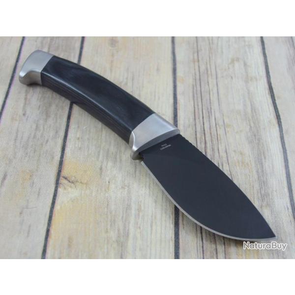 Couteau Browning Black Laminate Skinner Lame Acier Inox Manche Bois Etui Nylon BR0371