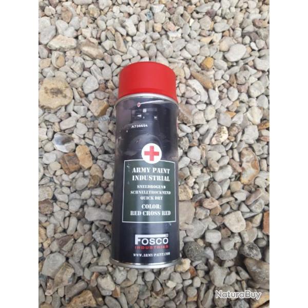 BOMBE DE PEINTURE "RED CROSS"