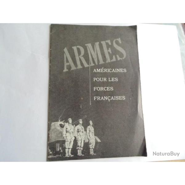 livret livre revue propagande seconde guerre  Armes fournies aux Forces Fran�aises Libres 19x13cm