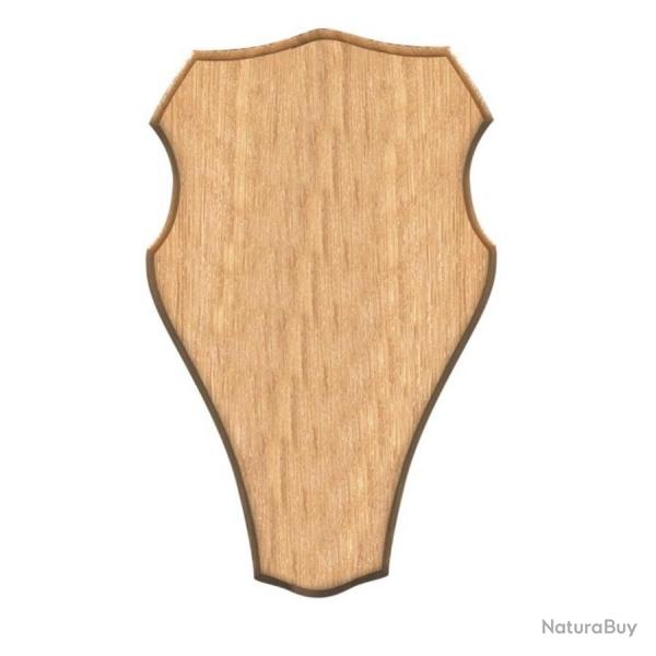 Ecusson pour troph�e de cerf 38x20cm brun fonc�