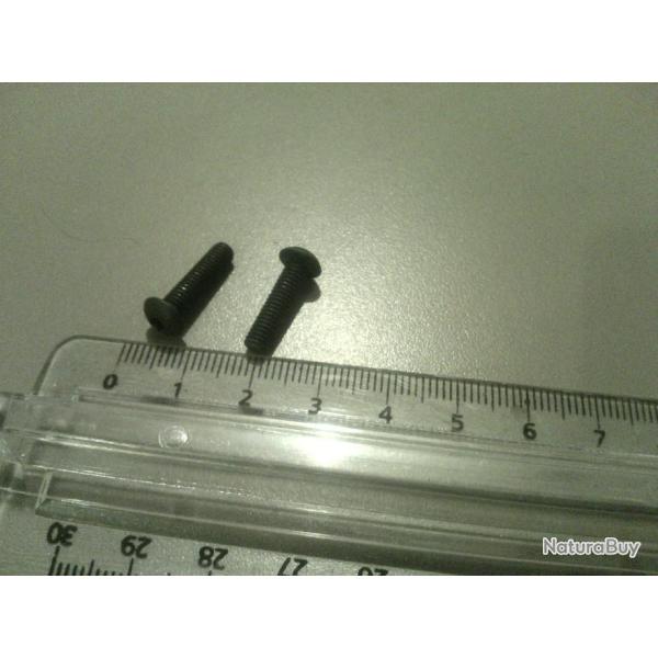 Paire de vis de fixe crosse bsa supersport,superstar,goldstar (16-3038)