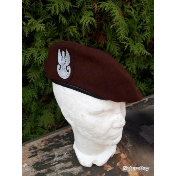 BERET ARMEE POLONAISE.MARRON