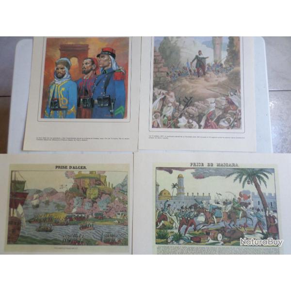 Aquarelle Troupes d'Afrique