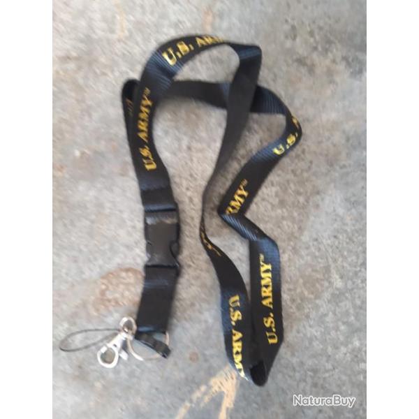 SANGLE PORTE-CLES "U.S. ARMY"