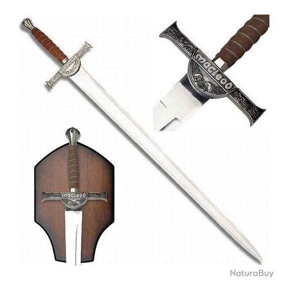 EPEE  MAC LEOD  rplique exacte du film HIGHLANDER