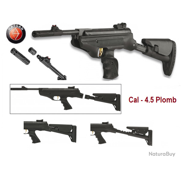 Pistolet Hatsan Mod.25 Supercharger avec cross tactical Ni carabine Ni pistolet/  Cal. 4.5 mm