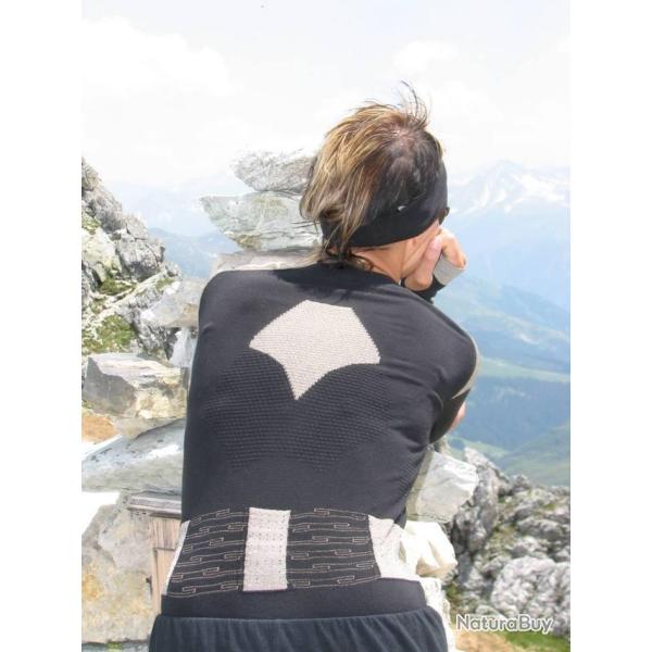 Sous vetement chauffant SilverSun femme Noir