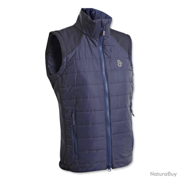 Gilet Chauffant Sans Manches Femme 8K Flexwarm Bleu