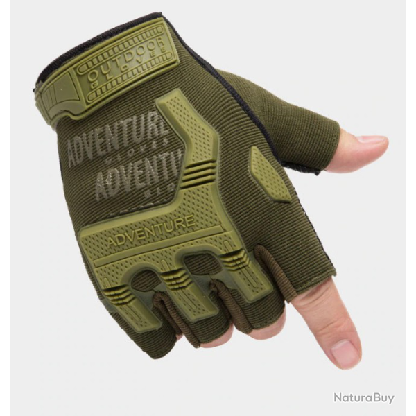 NEW gants de  tir gants de chasse Pad Sports arm�e militaire KAKI - LIVRAISON GRATUITE