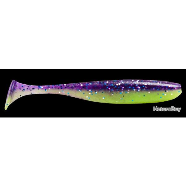 Leurre Keitech Easy Shiner 2" (5cm) par 12 Wof 15 Violet silver chartreuse