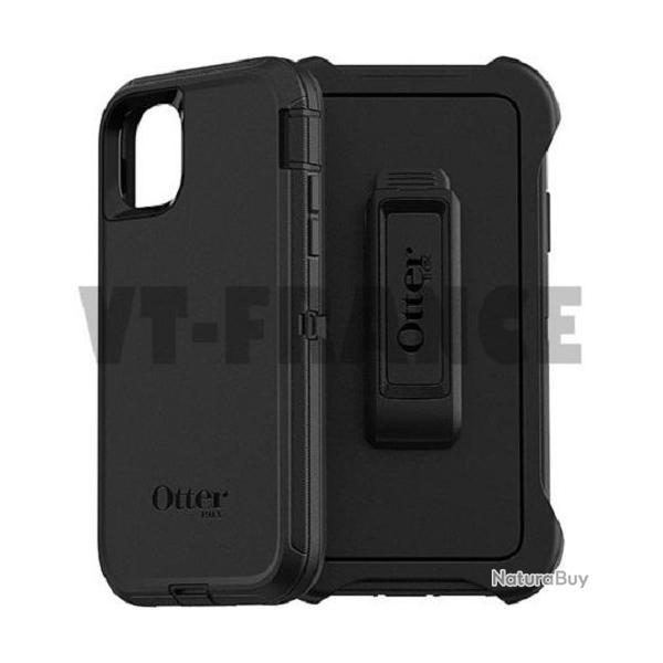 Otterbox Defender Coque Anti Choc pour iPhone-Noir-iPhone 11 Pro Max