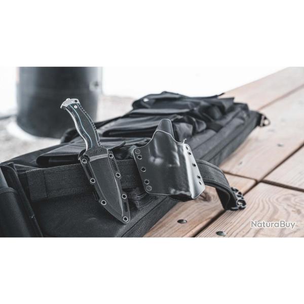 Couteau Smith&Wesson M&P Officer Lame Acier 8Cr13MoV Manche G10 Etui Abs SW1122582