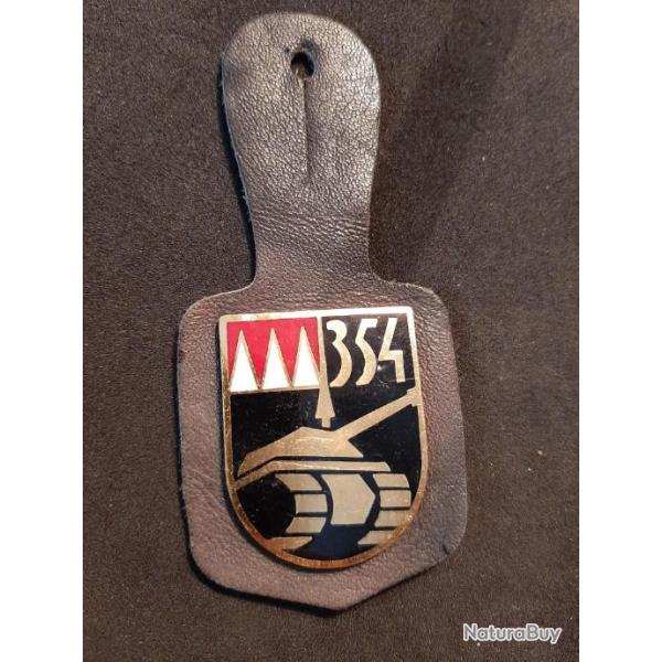 Insigne arm�e fran�aise 354 eme bataillon blind�
