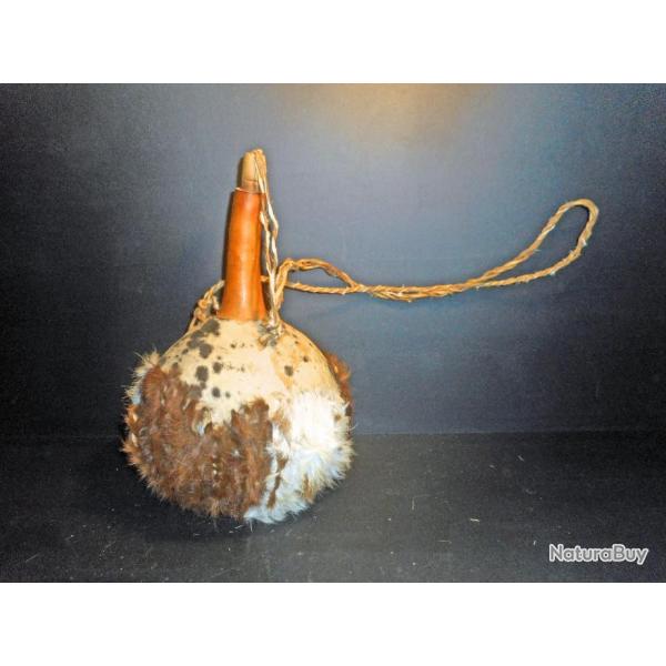 BELLE GOURDE / CALEBASSE  TRADITIONNELLE AFRICAINE DU CAMEROUN